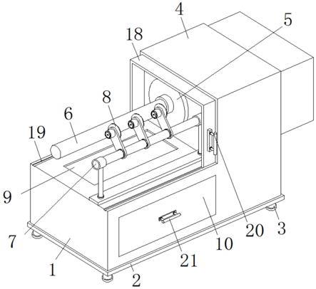 一種具有廢料回收功能的紙管加工用麻豆日逼网站的製作方法